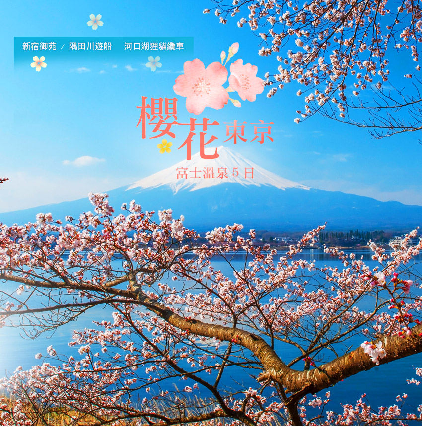 【櫻花東京】５日